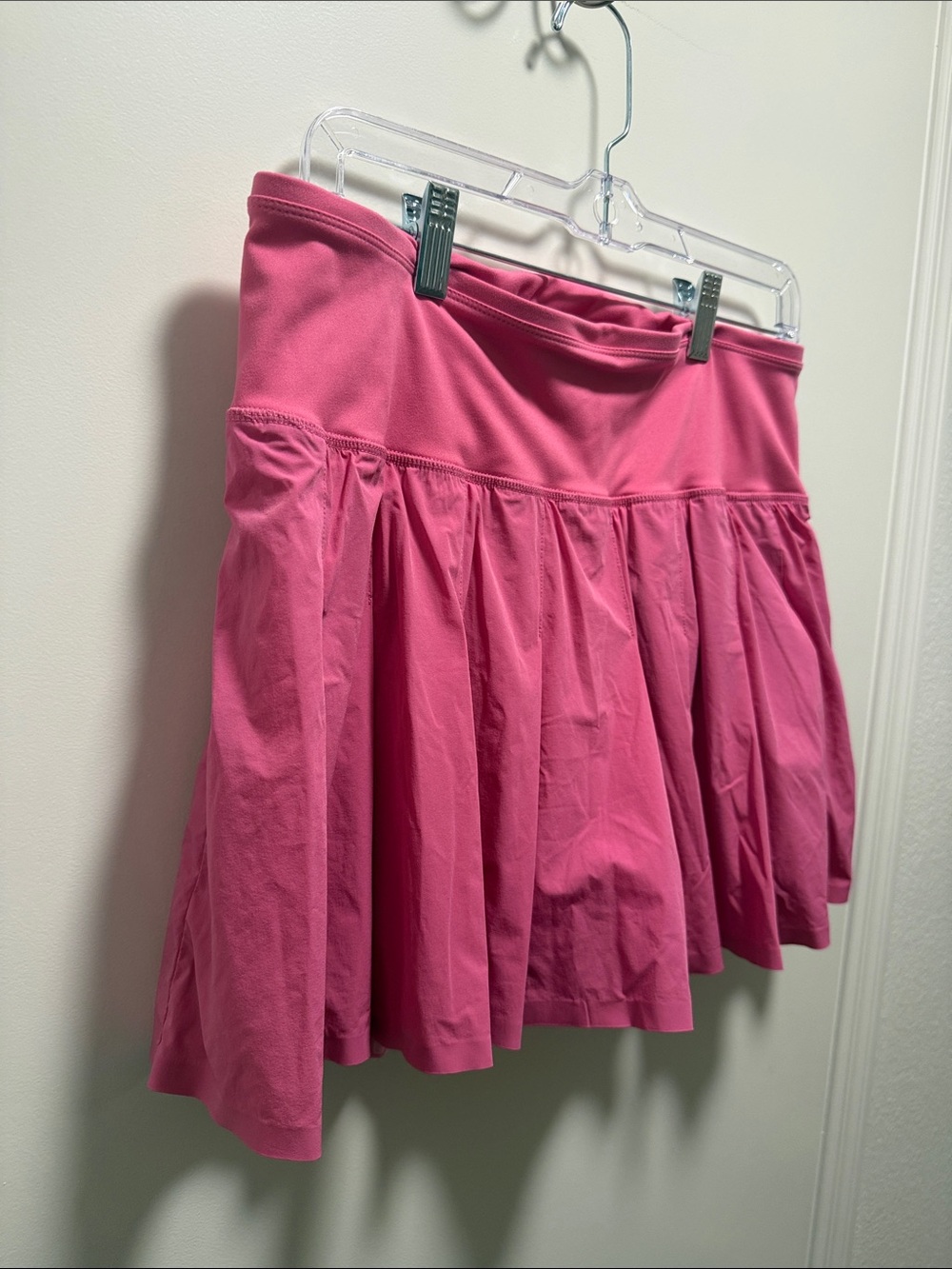 JoyLab Vibrant Pink Athletic Skater Skirt - Picture 4 of 5